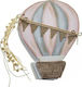 Nuova Vita Balloon Guest Book Balloon Pink Made of Wood