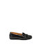 Relax Anatomic 1246 Piele Mocasini dama în culoarea Negru