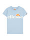 Ellesse Kinder T-shirt Hellblau Malia