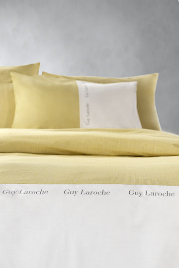 Guy Laroche Sheet Sets Queen 240x265cm. Etoile Lime 4pcs