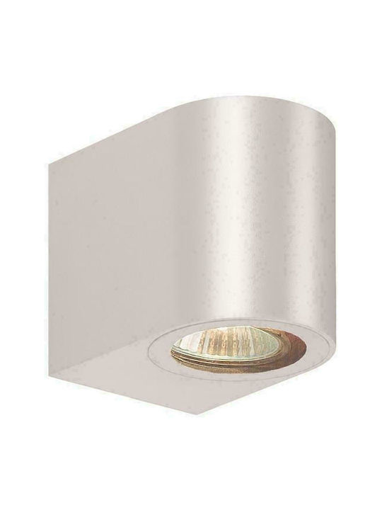 Eurolamp Spot de Perete pentru Exterior IP54 GU10 Alb