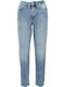 Only High Waist Women's Jean Trousers in Mom Fit