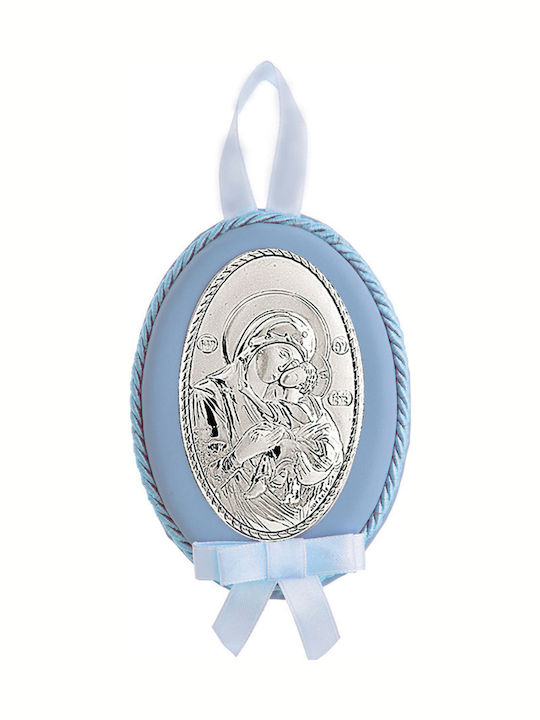 Prince Silvero Икони Детски Талисман с Дева Мария от Сребро MA-D515-C