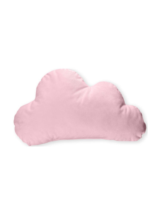 Baby Oliver Διακοσμητικό Μαξιλάρι Κούνιας "Σύννεφο" Ροζ 45x45cm
