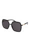 Gucci Γυναικεία Γυαλιά Ηλίου με Μαύρο Κοκκάλινο Σκελετό και Μαύρο Φακό GG0890S 001