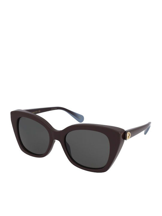 Gucci Women's Sunglasses with Burgundy Plastic Frame GG0921S 004