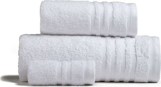 Melinen Hand Towel Premio 30x50cm White Weight 600gr/m²