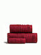 Melinen Hand Towel Premio 30x50cm Bordeaux Weight 600gr/m²