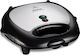 Tefal Break Time Sandwich Maker with Removable Plates for for 2 Sandwiches Sandwiches 700W Inox