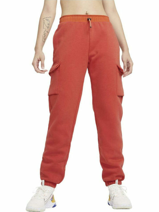 Sportswear Pantaloni de Trening cu elastic Portocaliu