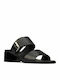 Clarks Leather Women's Sandals Landra35 Black with Chunky Low Heel