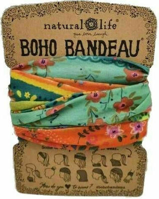 Natural Life Panglică pentru Păr Boho Bandeau Multicoloră 1buc