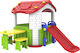 Toy Monarch Παιδικό Σπιτάκι Κήπου με Τσουλήθρα Πολύχρωμο 165x193x119εκ.