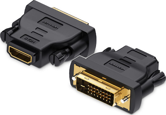 Vention Μετατροπέας DVI-D male σε HDMI female 1τμχ ECDB0