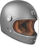 Nox Revenge Titanium Matt Motorradhelm Volles Gesicht NOX000KRA03