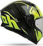 Airoh Valor Raptor Full Face Helmet Yellow Gloss VAR31