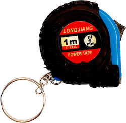 Tape Measure with Auto-Rewind 6mm x 1m