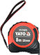 Yato Tape Measure with Auto-Rewind 25mm x 8m