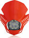 Acerbis Enduro Motorcycle Handlebar Mask with Lantern Led Red 1pcs
