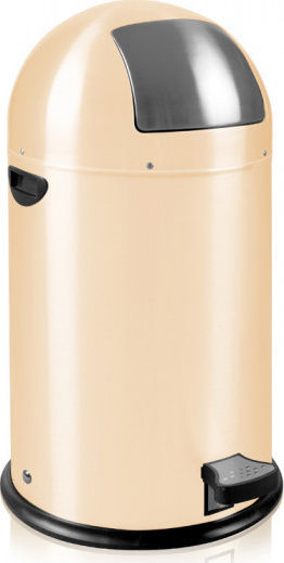 Eko Kick Can VB 964800 Coș de Gunoi cu Pedală Cream 33lt 1buc