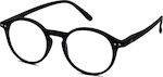 Izipizi D Reading Glasses +1.00 Black D