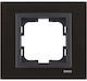 Mono Electric Switch Frame 1 Position Vertical Installation in Brown Color 500-008540160
