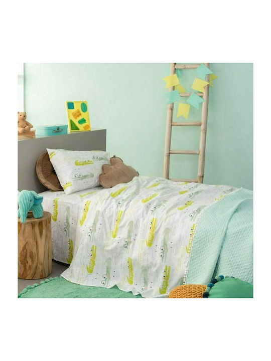 Palamaiki Kids Cotton Pillowcase 50x75cm Multicolour