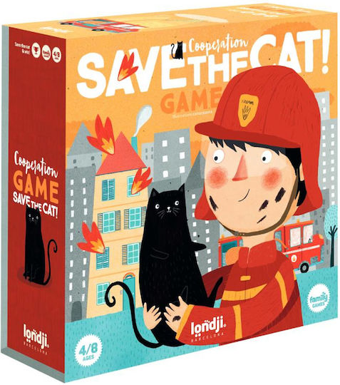 Board Game Σώστε την Γάτα! for 2-6 Players 4+ Years Old (EN) Londji