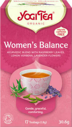 Yogi Tea Women's Balance Μείγμα Βοτάνων 17 Φακελάκια 30.6gr