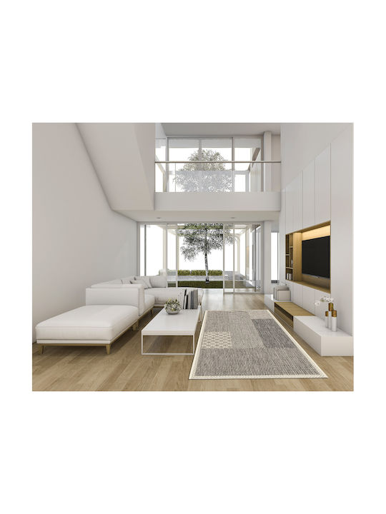 Newplan Ethnik 4526D Teppich Rechteckig Sommer Korbweide Grey / Ecru