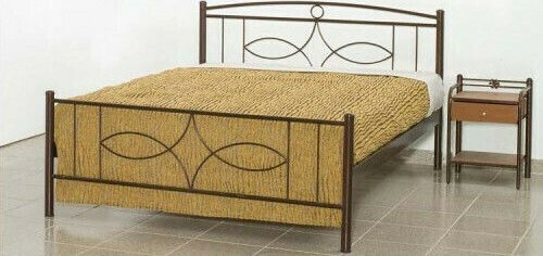 N33 Pat Metalic Maro Pentru Saltea 90x190cm