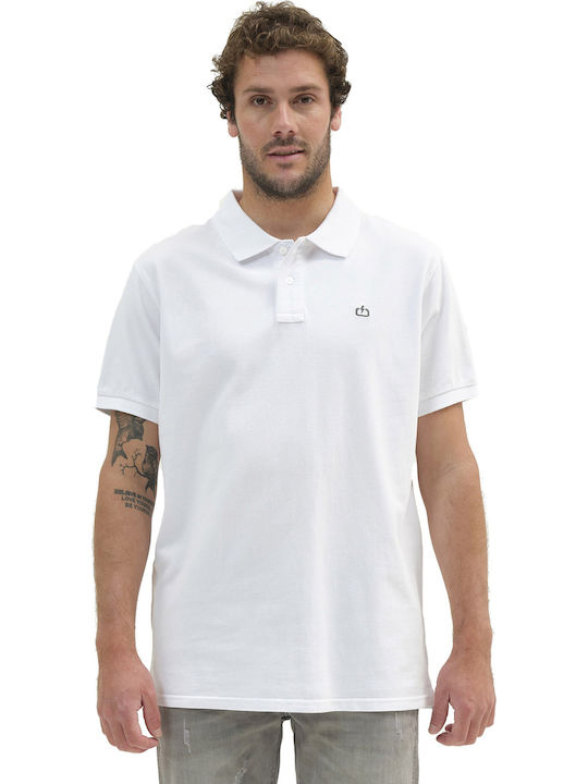 Emerson Ανδρικό T-shirt Polo Λευκό