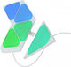 Nanoleaf Shapes Mini Triangles Smarter Complete Kit Διακοσμητικό Φωτιστικό με Φωτισμό RGB Hexagon LED 5 Panels Πολύχρωμο
