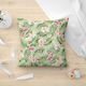 Lino Home Διακοσμητική Μαξιλαροθήκη Freya από 100% Βαμβάκι 701 Green 45x45εκ.