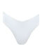 Rock Club BP-3091 Bikini Slip High Waist White BP3091.white