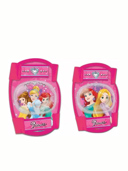 Seven Disney Princess Παιδικό Σετ Προστατευτικών για Rollers Ροζ