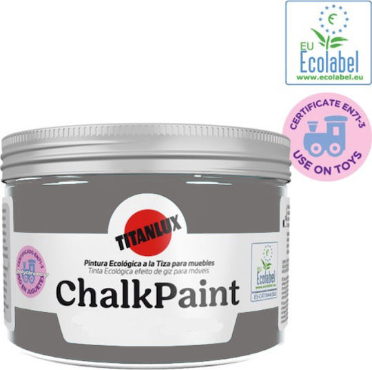 Titanlux Chalk Paint Chalk Colour of Chalk Gray 226 Gris Ceniza Ash Gray 150ml