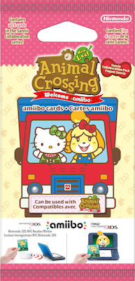 Nintendo Amiibo Animal Crossing New Leaf Sanrio Cards Figură de personaj pentru 3DS/WiiU