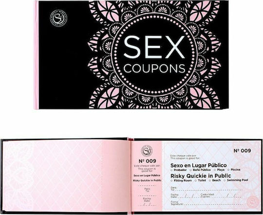 Secretplay Sex Coupons Sensual Exchange Vouchers Sexy Δώρο 6220