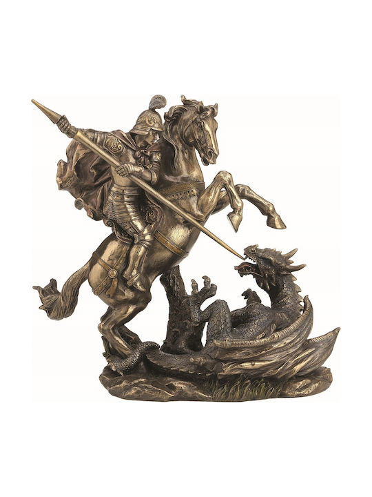 Sfântul Gheorghe (Electroliză de bronz Veronese 21,5cm)