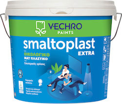 Vechro Smaltoplast Extra Plastic Vopsea Ecologic pentru Utilizare Intern Green 750ml