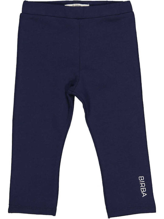 Pantaloni din bumbac Navy Birba Navy Birba Pantaloni din bumbac Navy Birba