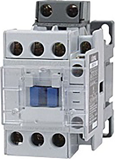 Kripal UKC1-12 Ρελέ Ράγας Ισχύος 15A Τριπολικό με Τάση 230V 5.5KW