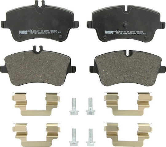Ferodo Σετ Τακάκια Εμπρός 4τμχ για Mercedes-Benz C Class / CLK Class / SLK