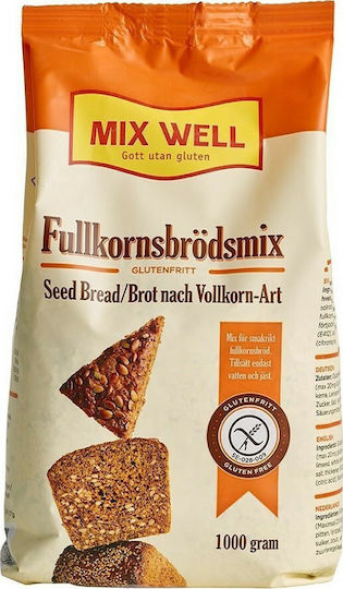 Mix Well Έτοιμο Μείγμα Πολύσπορο Χωρίς Γλουτένη 1kg