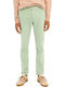 Scotch & Soda Men's Trousers Chino Elastic in Slim Fit Green