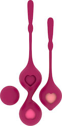 Rithual Deva Pelvic Training Set Vaginalbälle Fuchsie