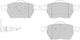 Ferodo Brake Pad Front 4pcs for Audi A3 / TT Seat Leon / Toledo Volkswagen Beetle (New) / Bora / Golf