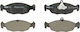 Ferodo Brake Pad Front 4pcs for Daewoo Lanos / Nexia Opel Astra / Combo / Corsa / Tigra / Vectra