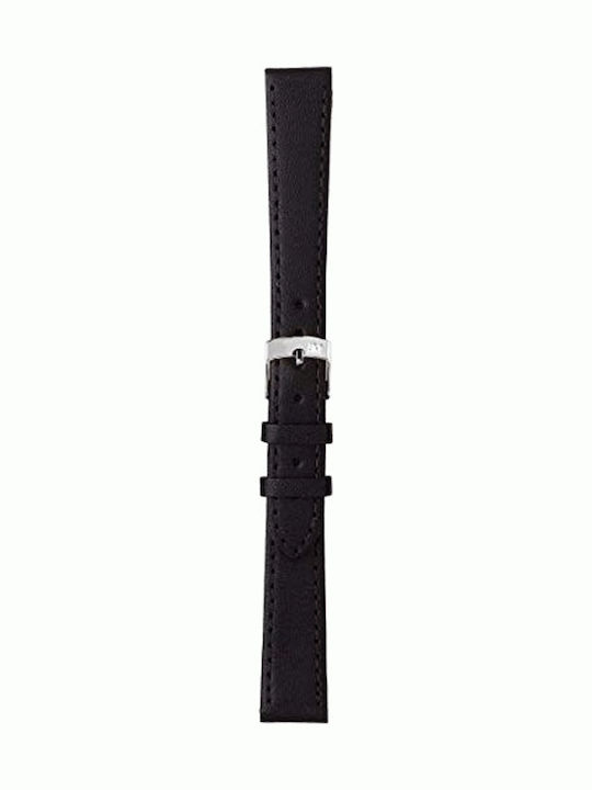 Morellato Sprint Leather Strap Black 20mm